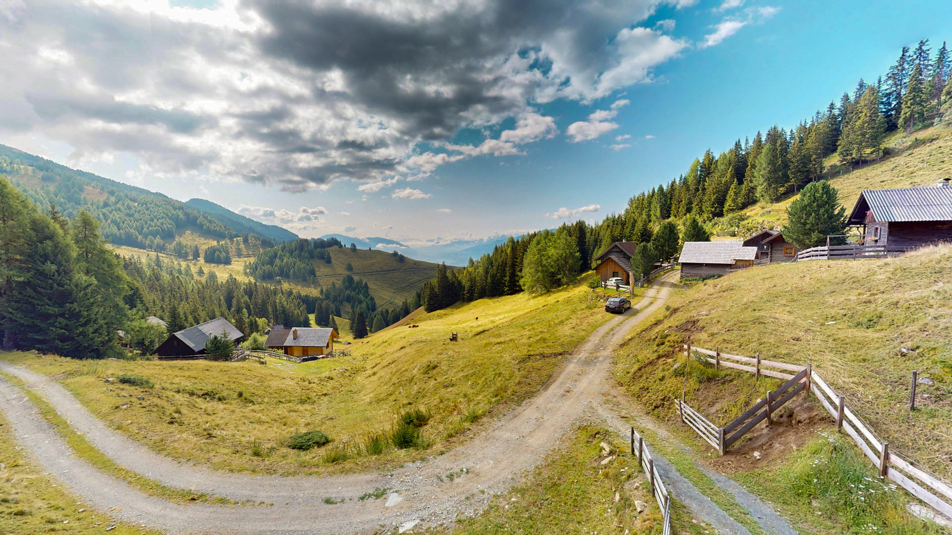 Goriacheralm Hütte Balkon Schlafzimmer I OG